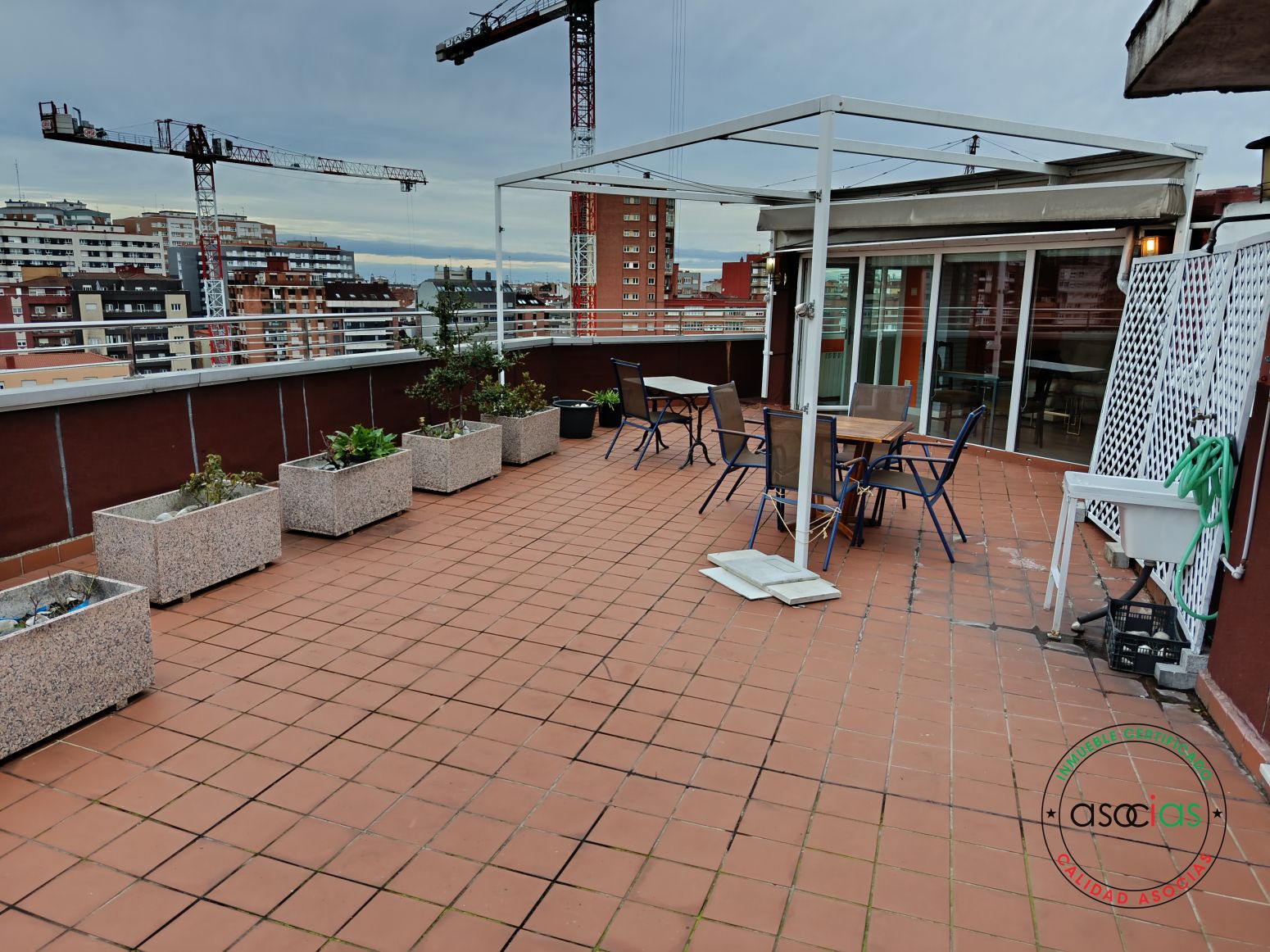 Terrassa de Àtic en venda en Gijón  amb Calefacció, Parquet i Terrassa