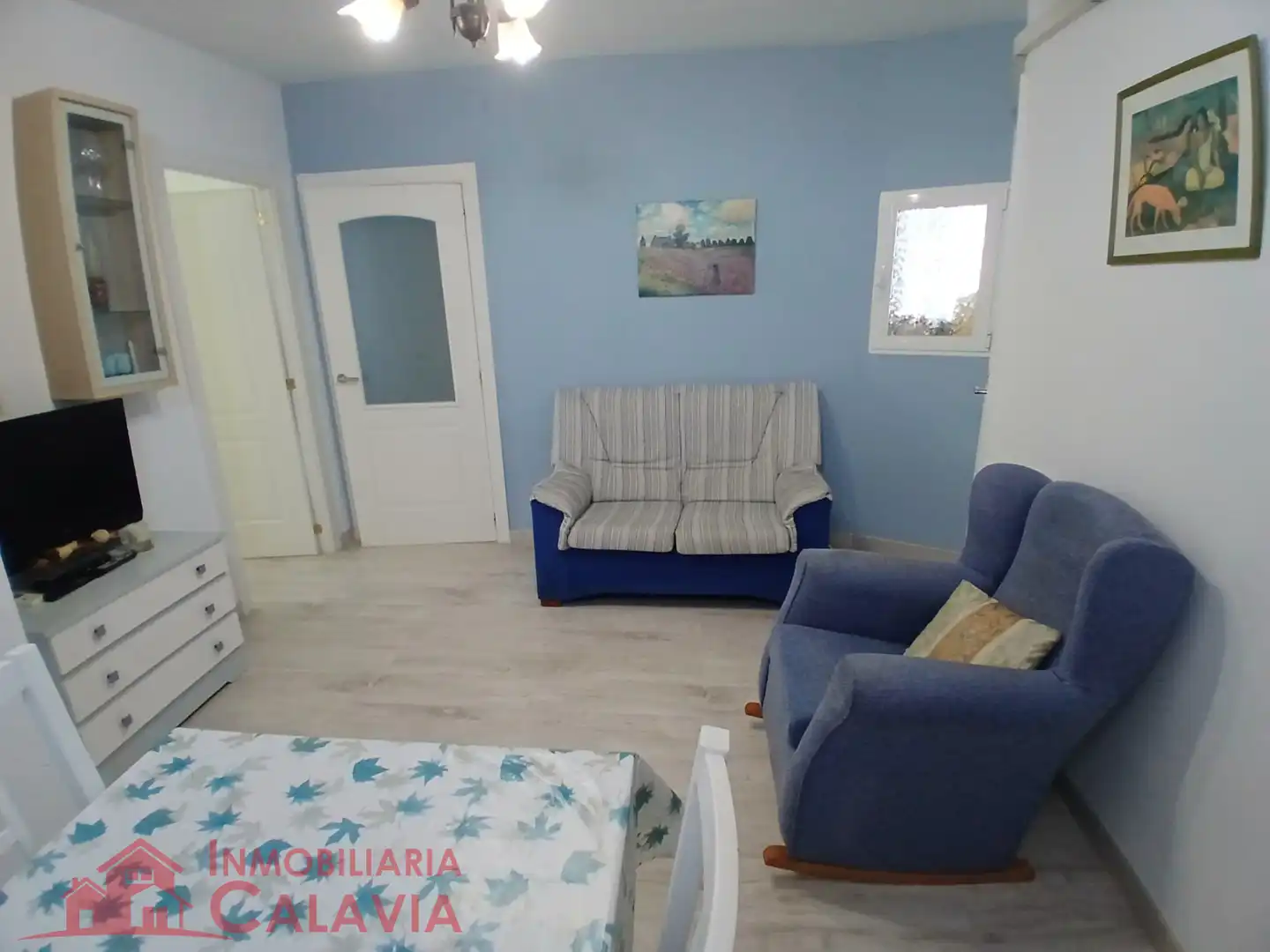 Sala de estar de Piso en venta en Baeza con Balcón