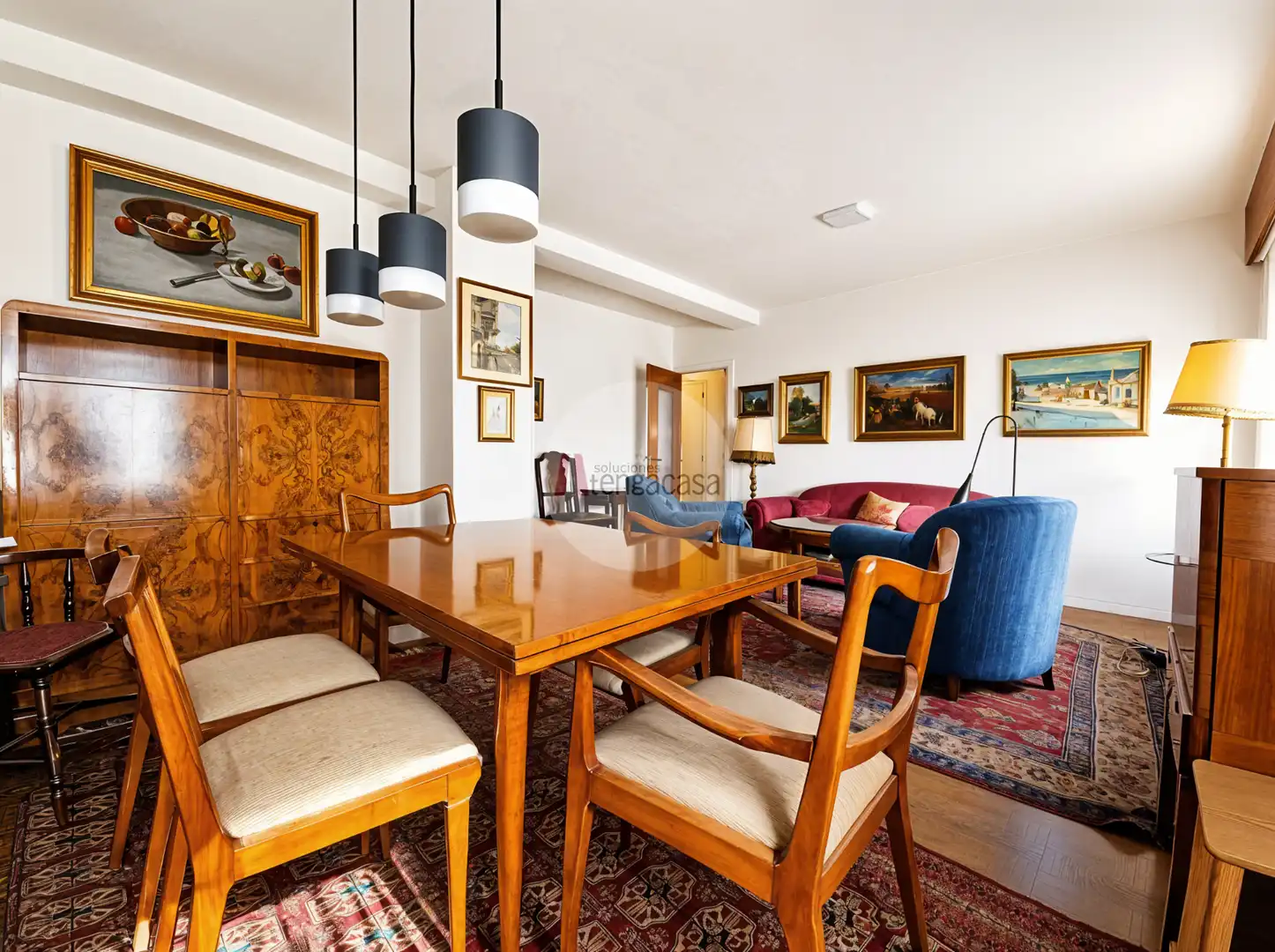 Comedor de Piso en venta en Madrid con Calefacción, Parquet y Trastero