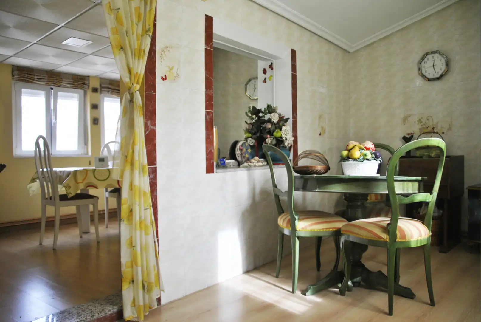 Dining room of Flat for sale in Plasencia  with Air Conditioner, Heating and Parquet flooring