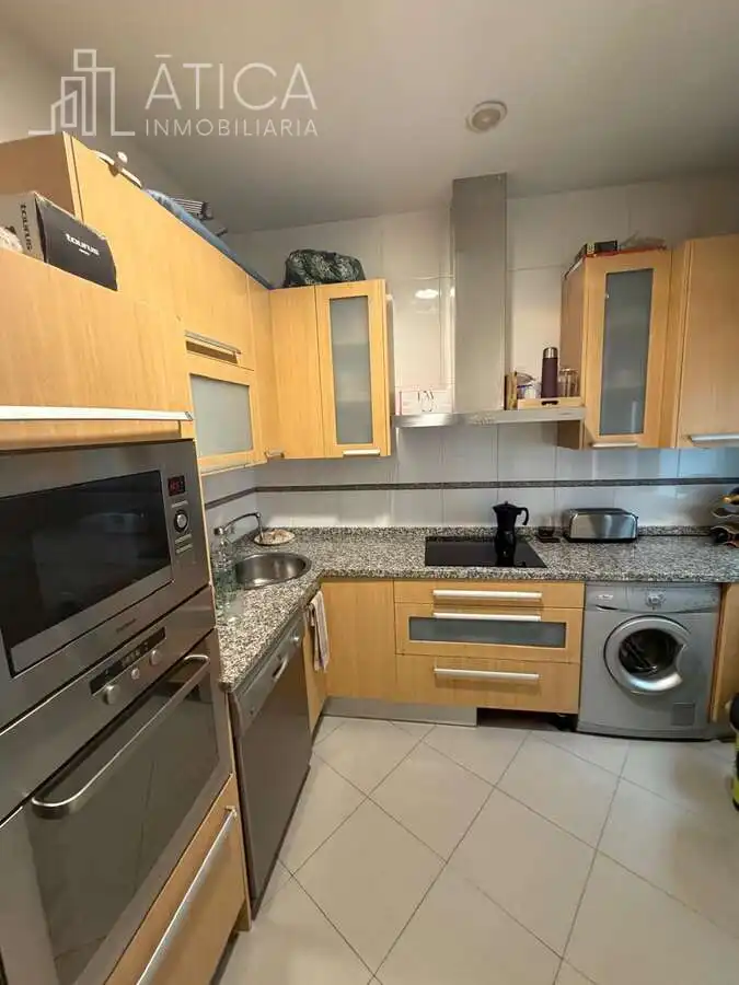 Cocina de Dúplex de alquiler en Salamanca con Calefacción y Amueblado