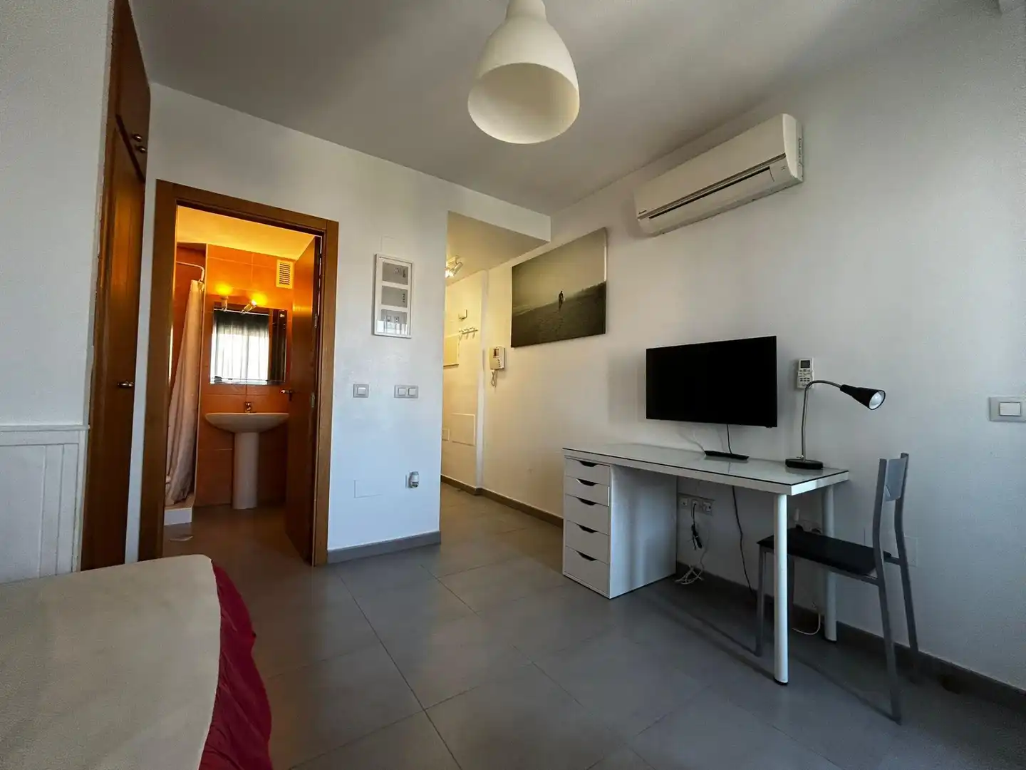 Bedroom of Study for rent in Murcia  with Air Conditioner, Heating and Furnished