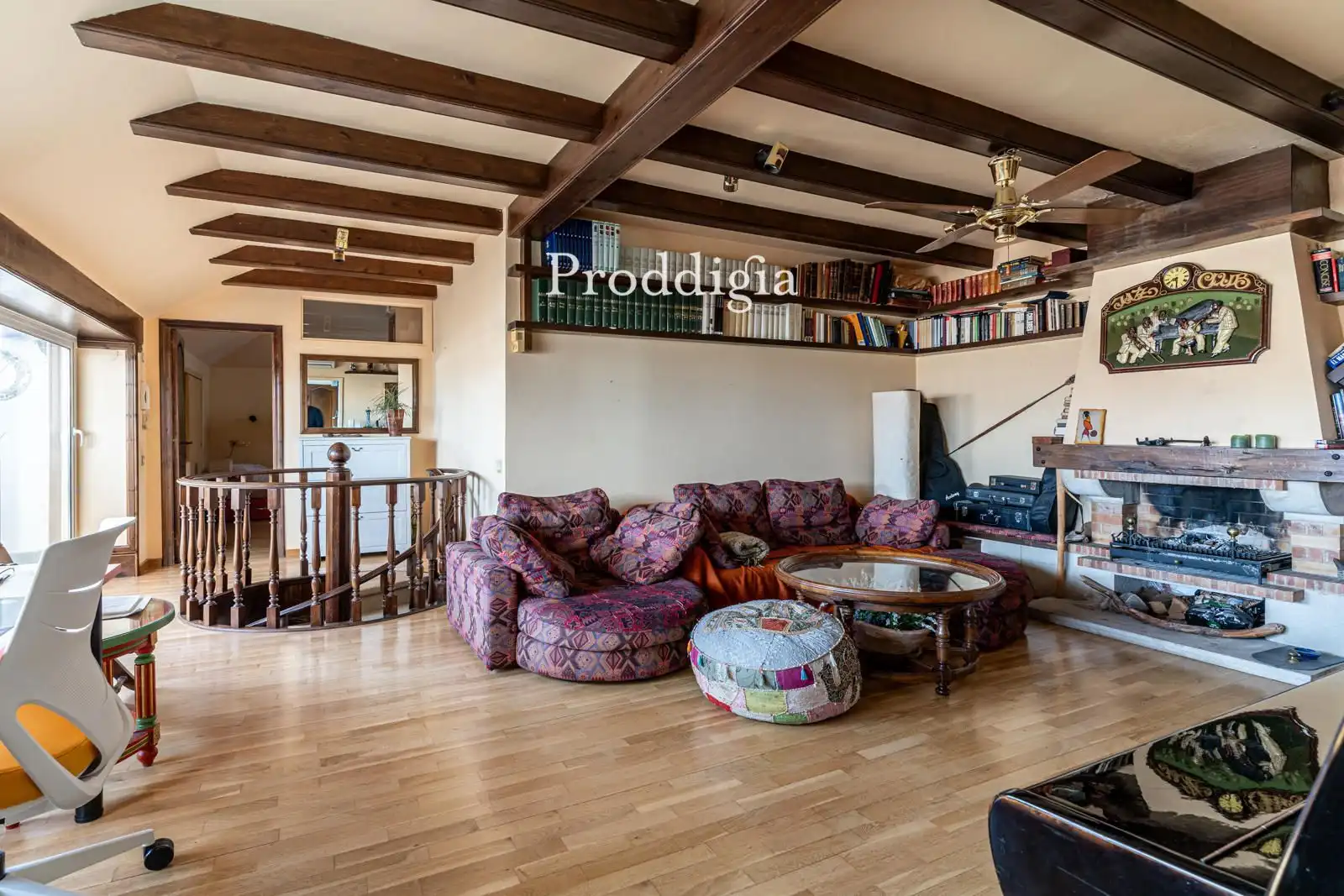 Living room of Duplexes for sale in Sant Cugat del Vallès  with Air Conditioner, Heating and Terrace