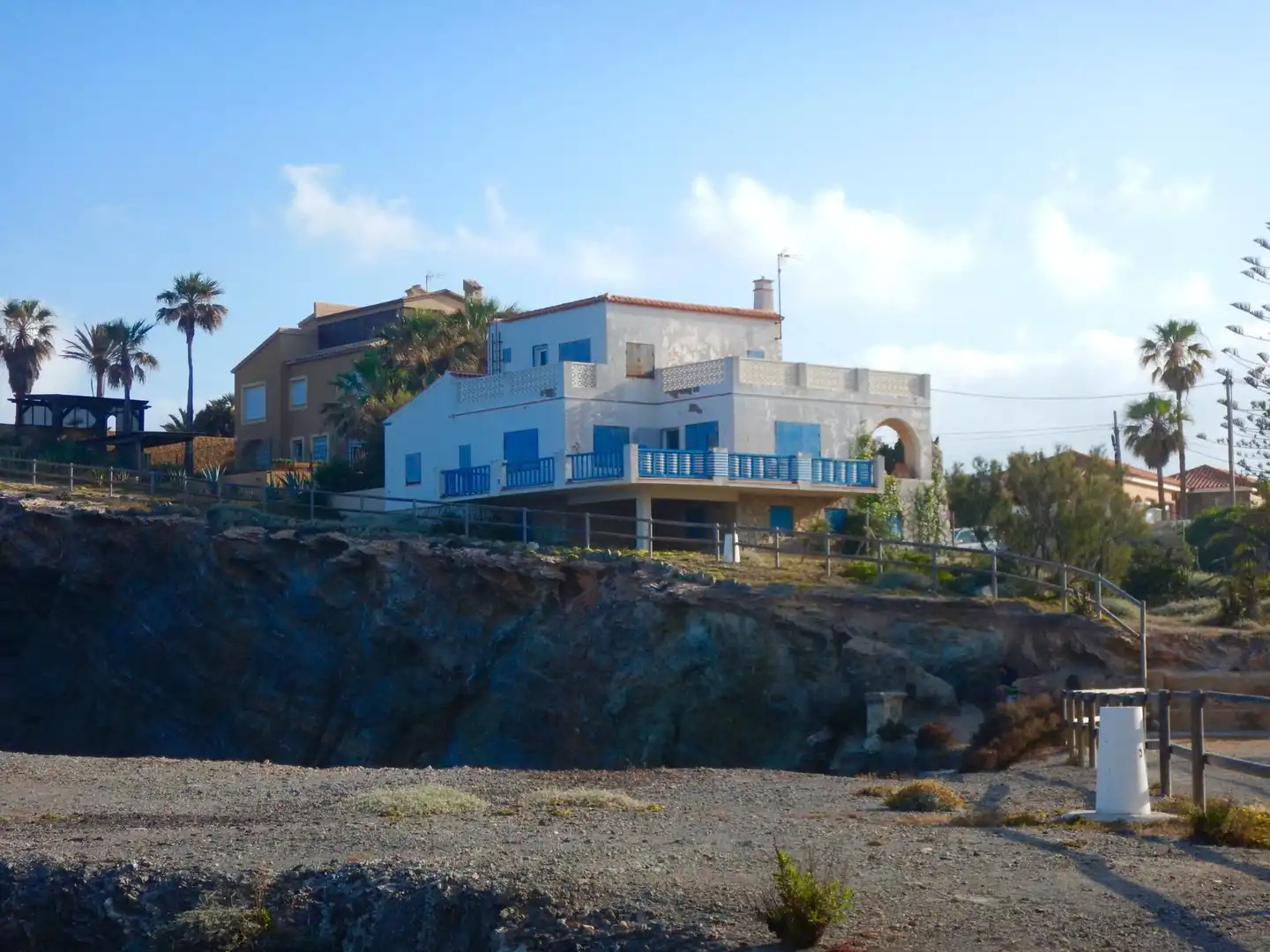 Vista exterior de Casa o chalet en venta en Cartagena con Jardín privado y Terraza