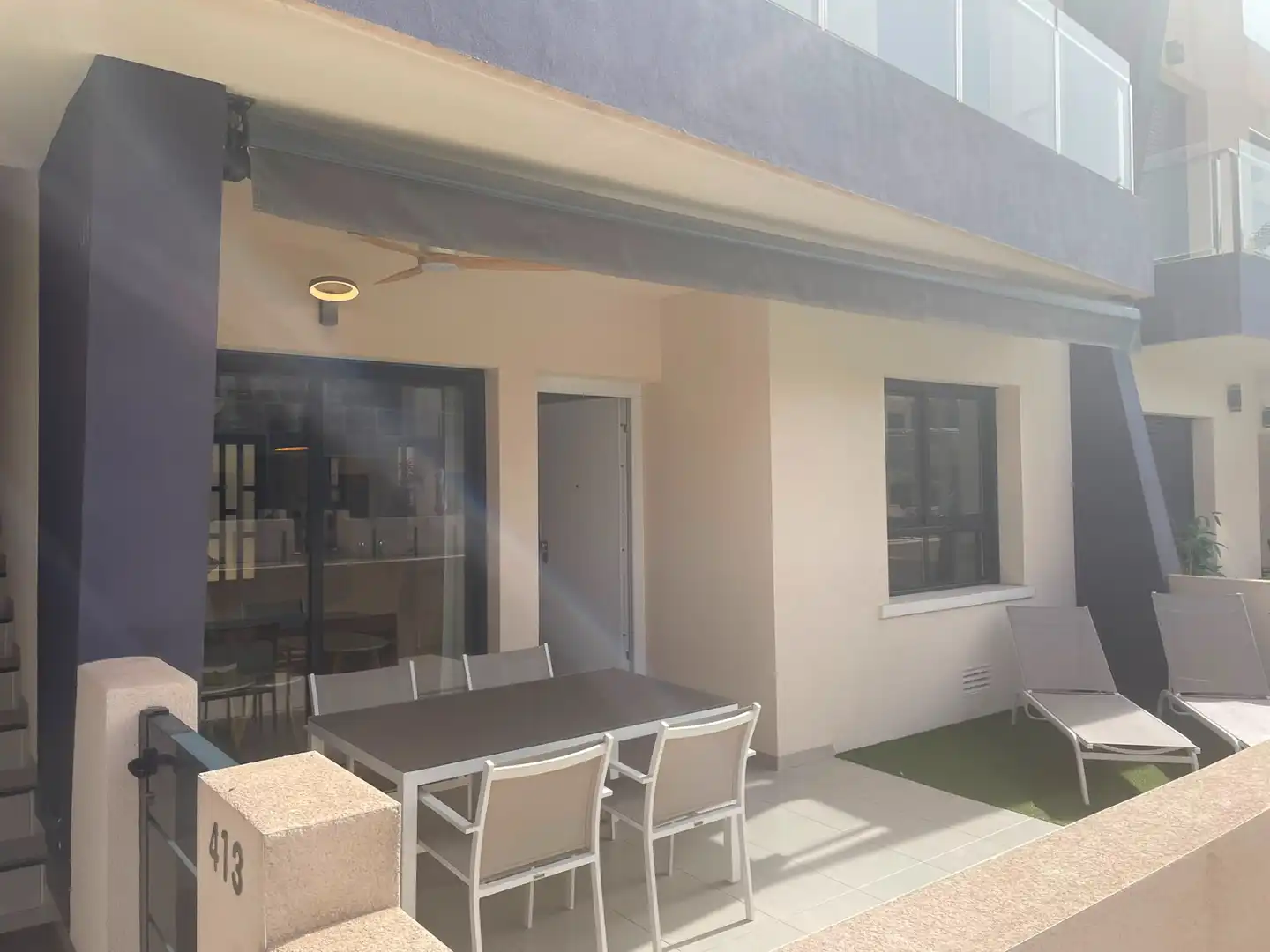 Terrassa de Casa o xalet en venda en Pilar de la Horadada amb Aire condicionat, Calefacció i Jardí privat