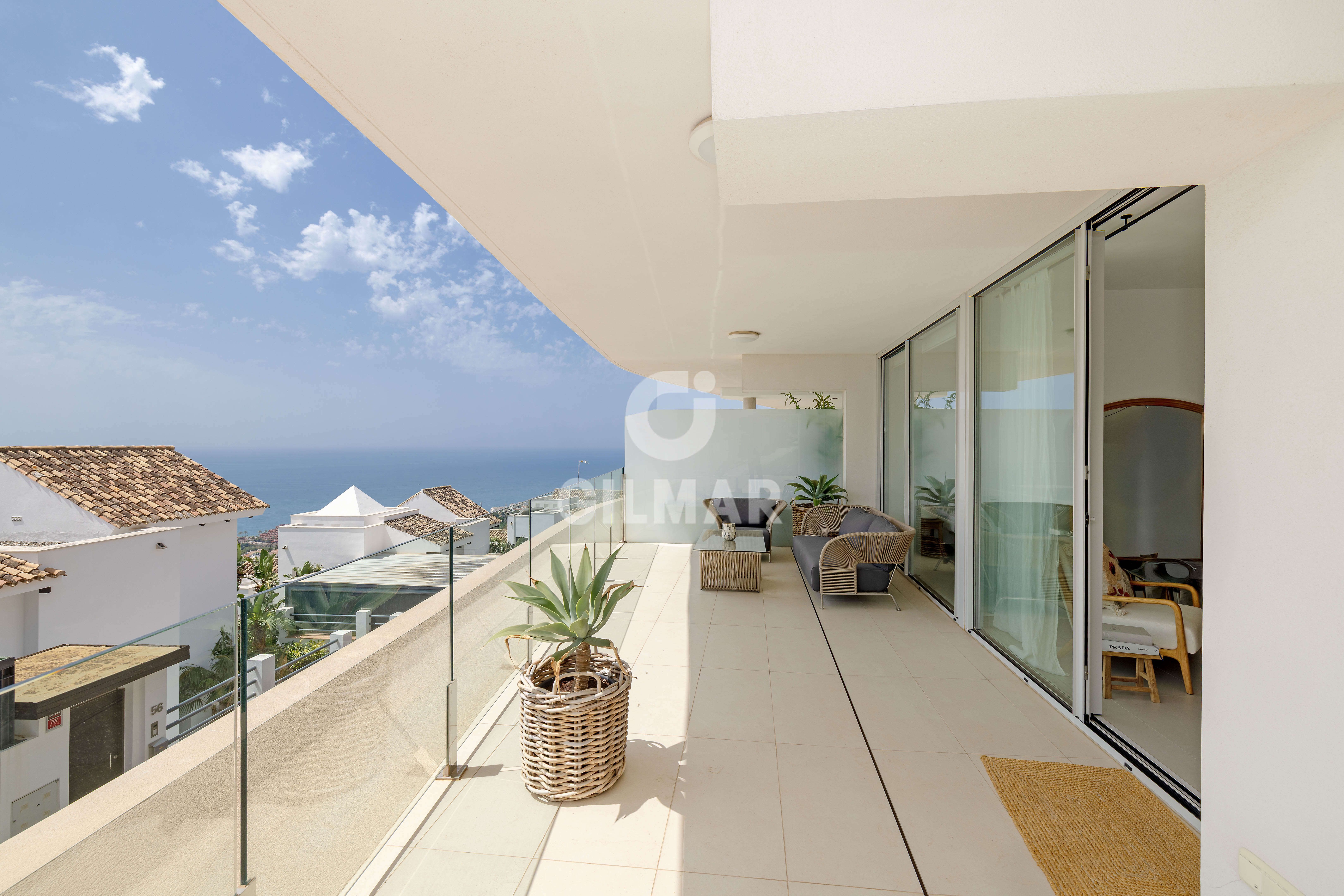 Terrace of Flat for sale in Benalmádena  with Heating, Storage room and Swimming Pool