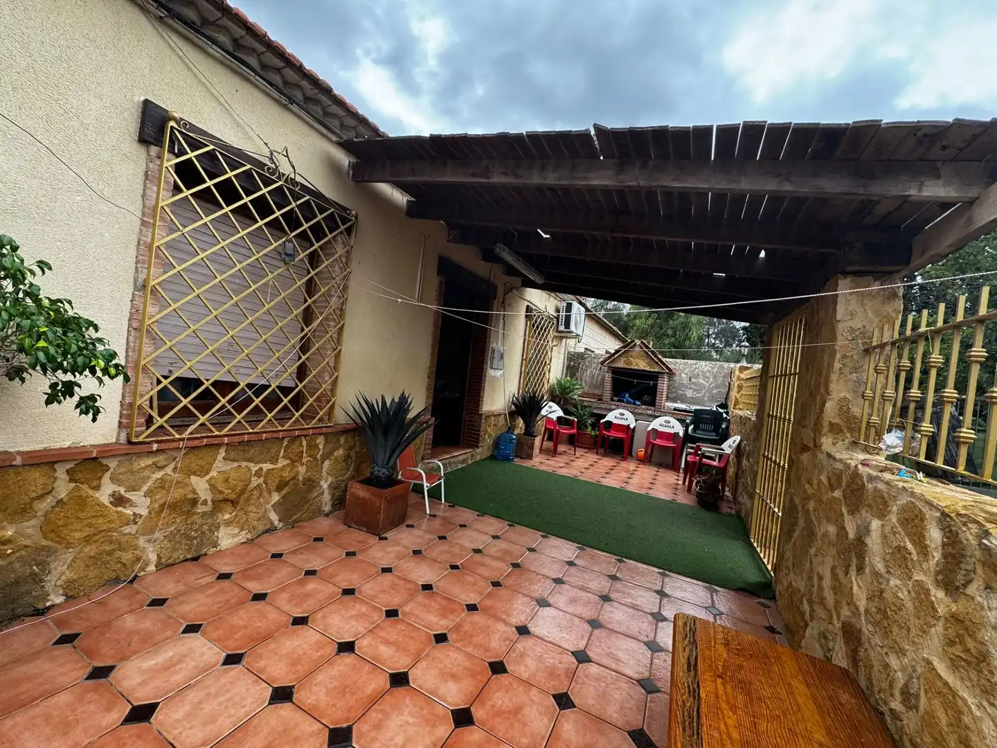 Terrasse von Haus oder Chalet zum Verkauf in San Javier mit Klimaanlage