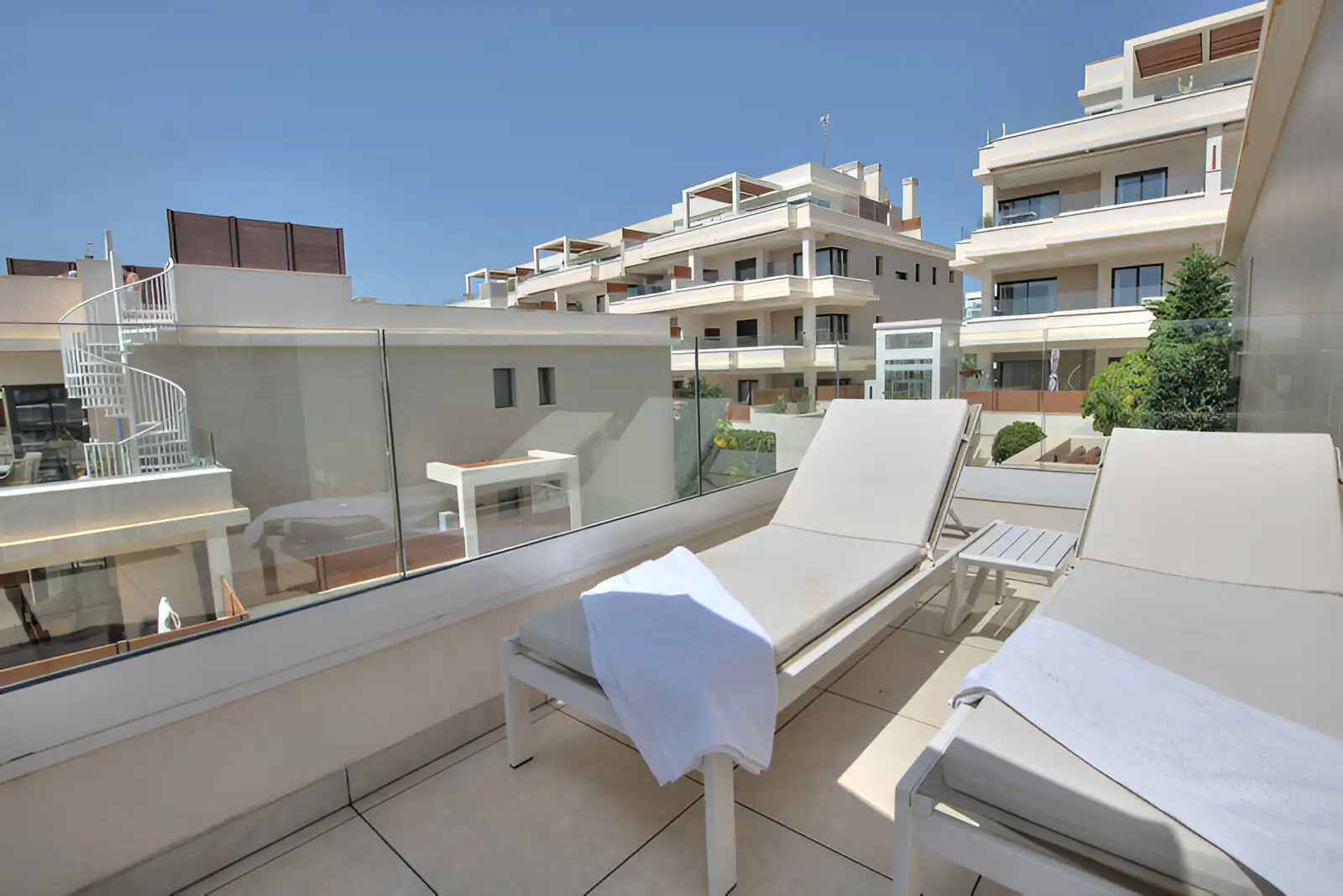 Terrassa de Àtic en venda en Mijas amb Aire condicionat, Terrassa i Piscina