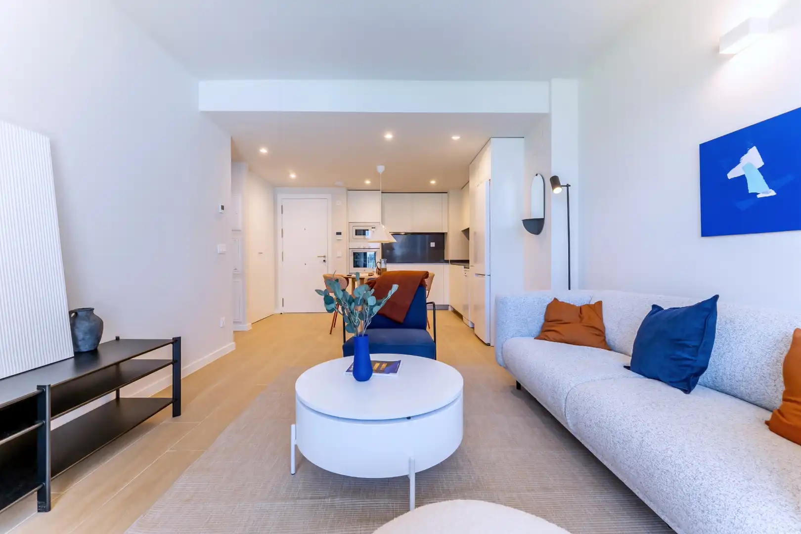 Sala de estar de Piso de alquiler en Alcalá de Henares con Aire acondicionado, Terraza y Horno