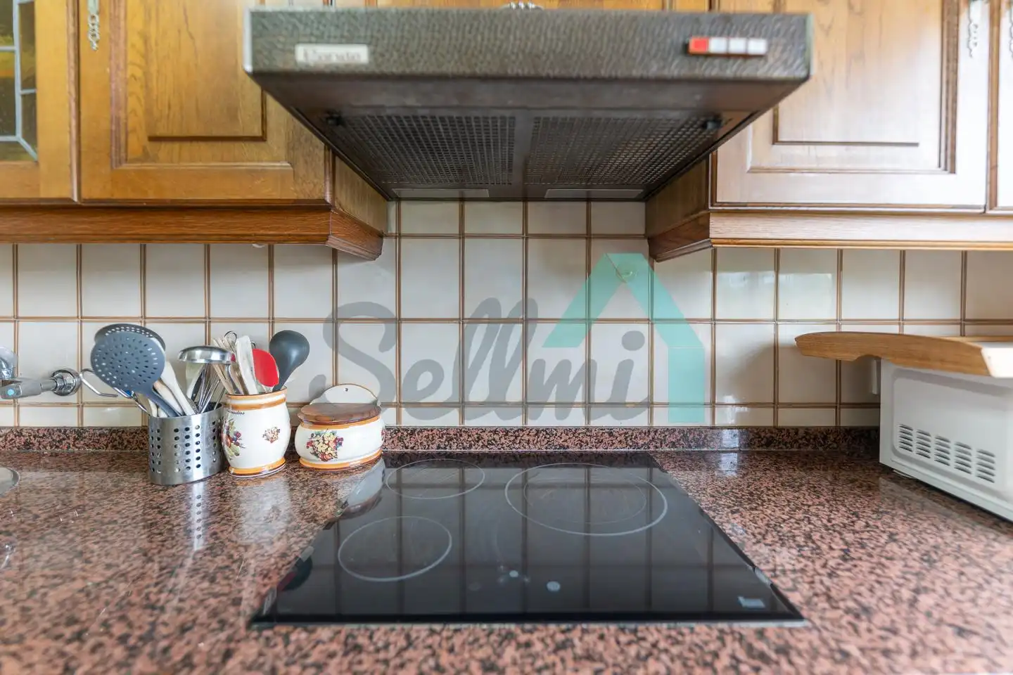 Kitchen of Flat for rent in Oviedo   with Heating, Parquet flooring and Furnished