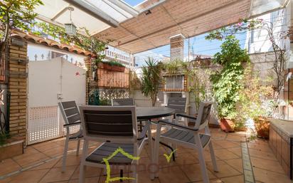 Terrace of Single-family semi-detached for sale in Aljaraque  with Air Conditioner and Furnished