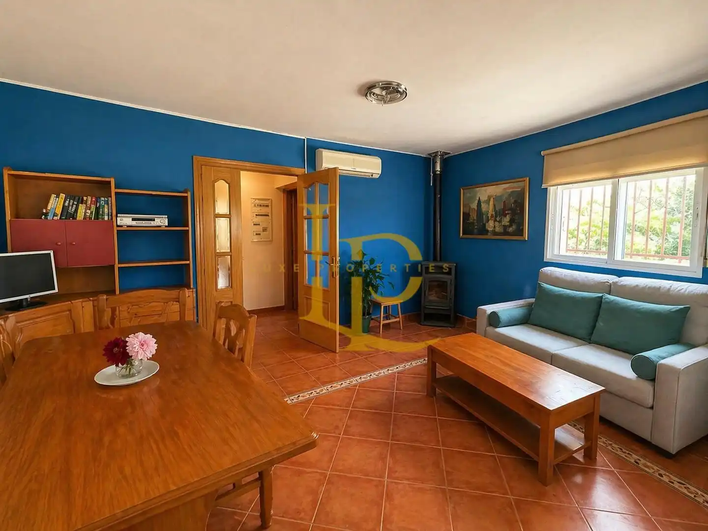 Living room of Houses for sale in Trijueque  with Heating, Private garden and Oven