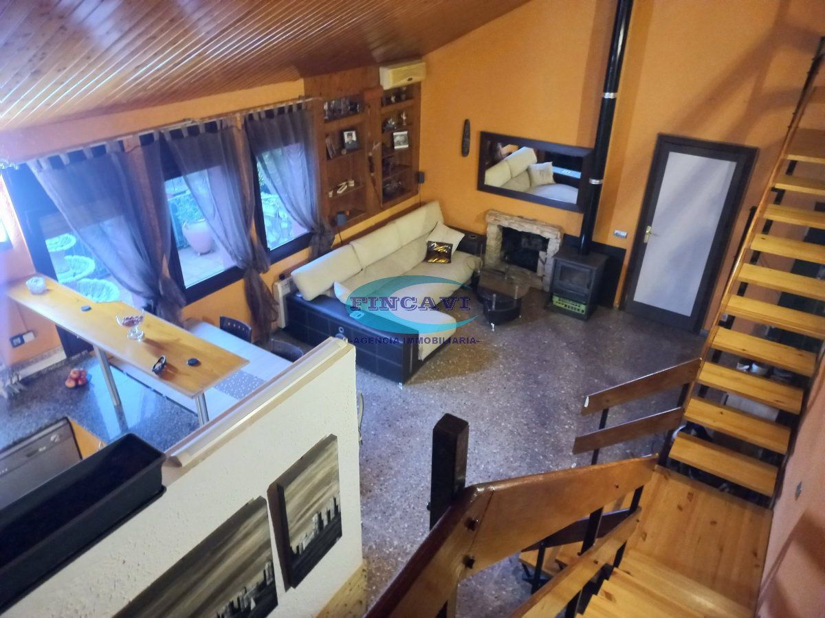 Sala d'estar de Casa o xalet en venda en Bigues i Riells del Fai amb Aire condicionat, Calefacció i Traster