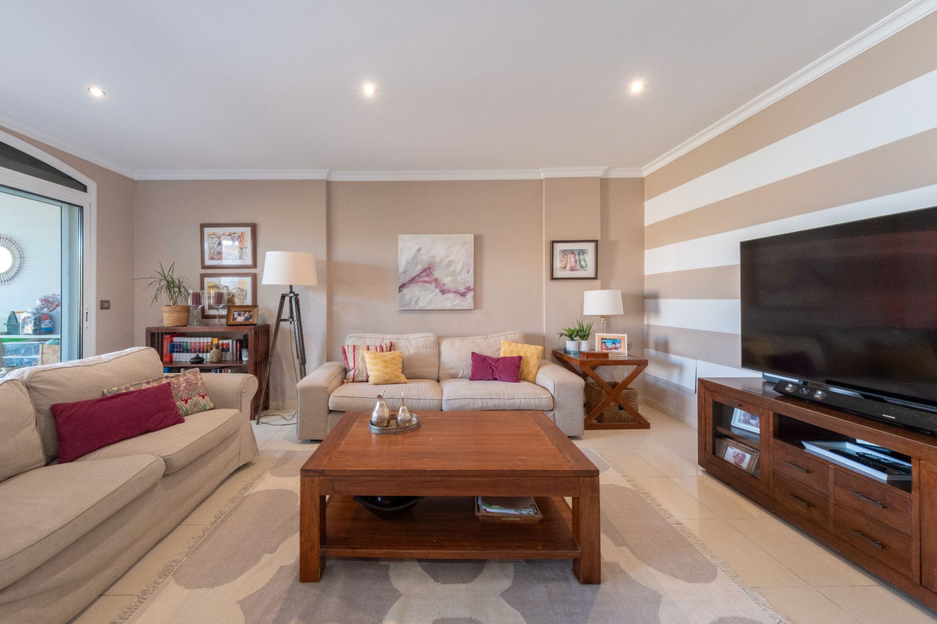 Living room of Single-family semi-detached for sale in Telde  with Air Conditioner, Private garden and Terrace