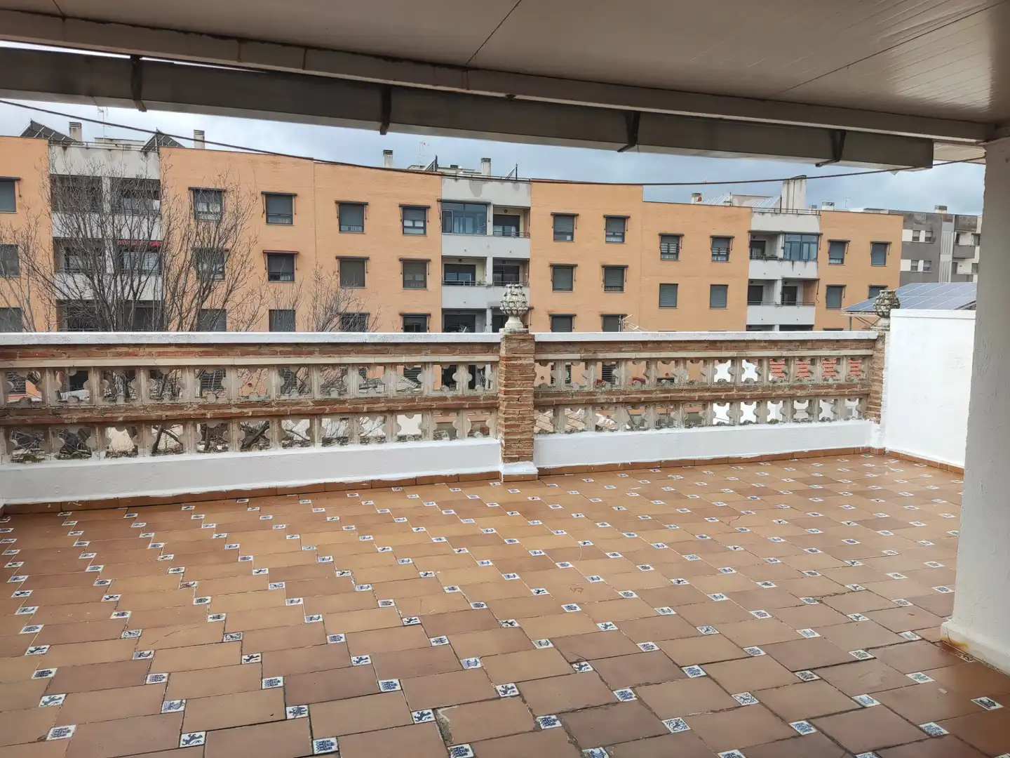Terrassa de Casa adosada de lloguer en Ciudad Real amb Aire condicionat, Calefacció i Moblat