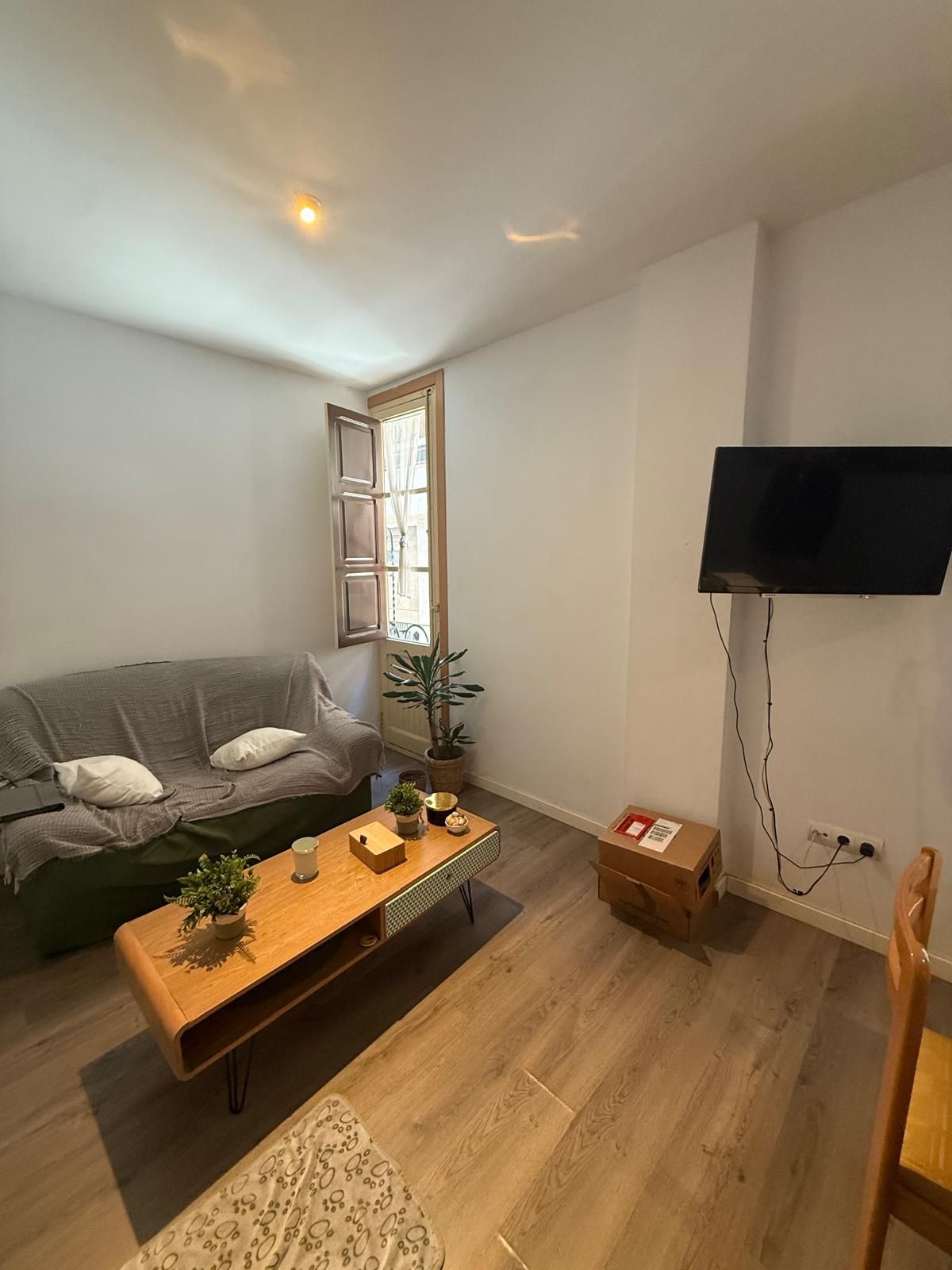 Sala d'estar de Pis de lloguer en  Valencia Capital amb Moblat