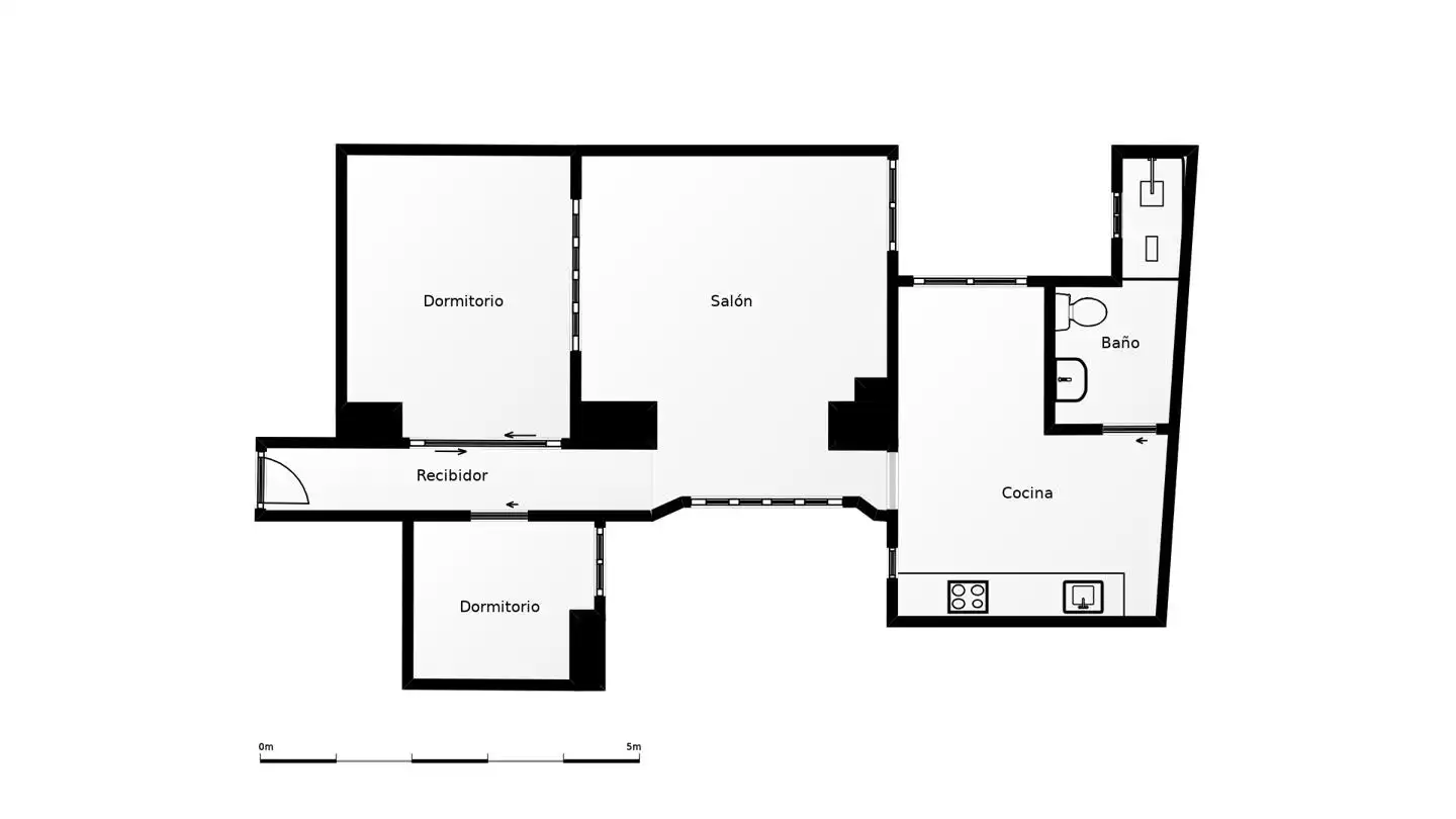 Piso en venta en Cádiz con Aire acondicionado, Calefacción y Terraza