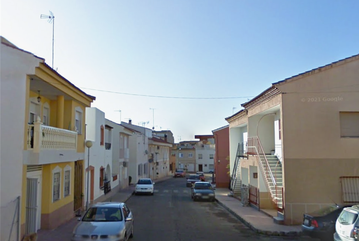 Vista exterior de Casa adosada en venda en Mazarrón