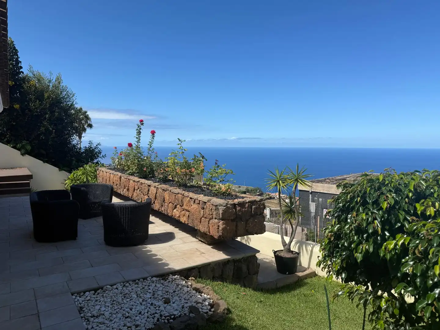 Terraza de Casa o chalet en venta en El Sauzal con Aire acondicionado, Jardín privado y Terraza