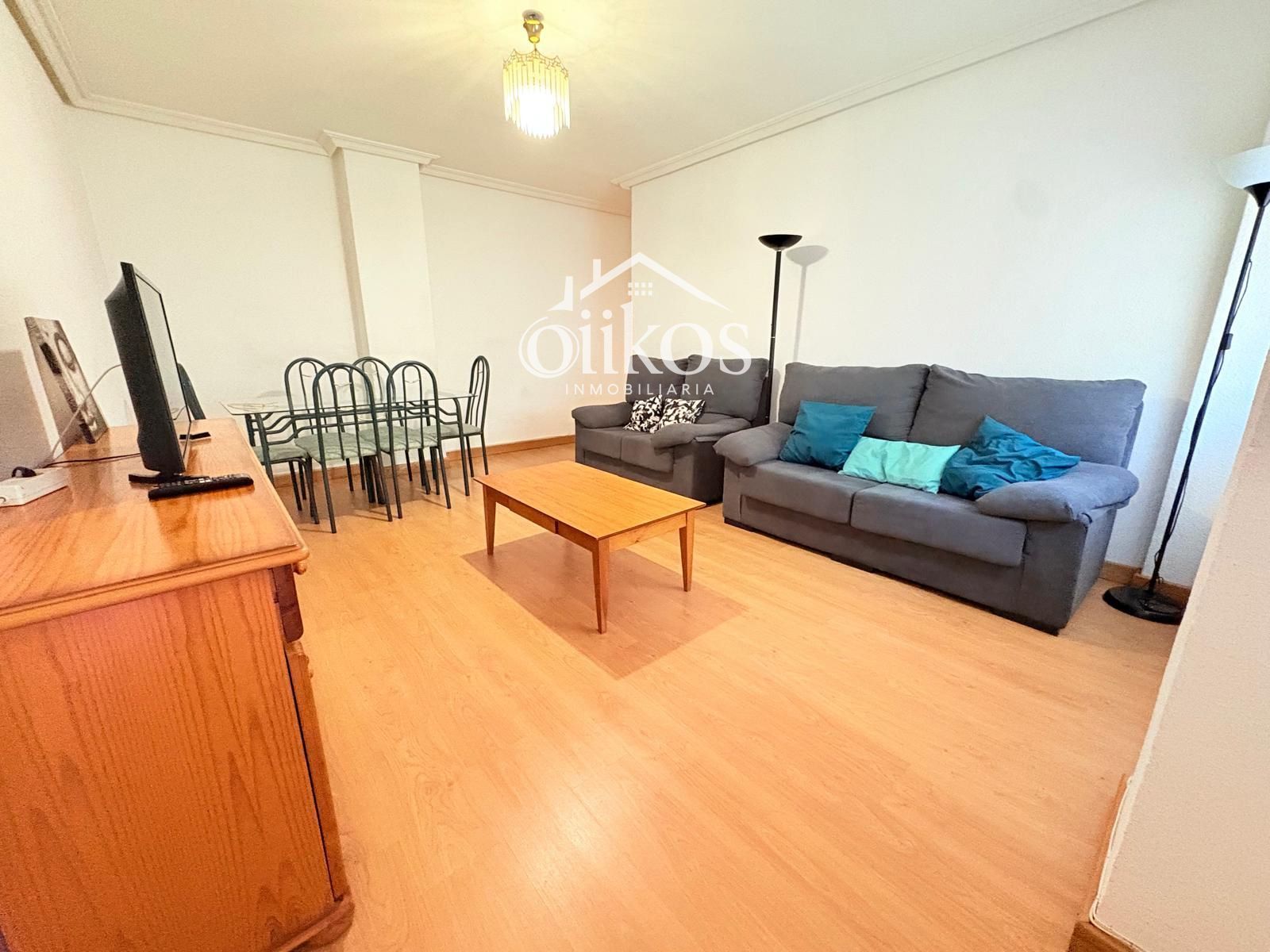 Exterior view of Flat to rent in Salamanca Capital  with Heating, Parquet flooring and Furnished