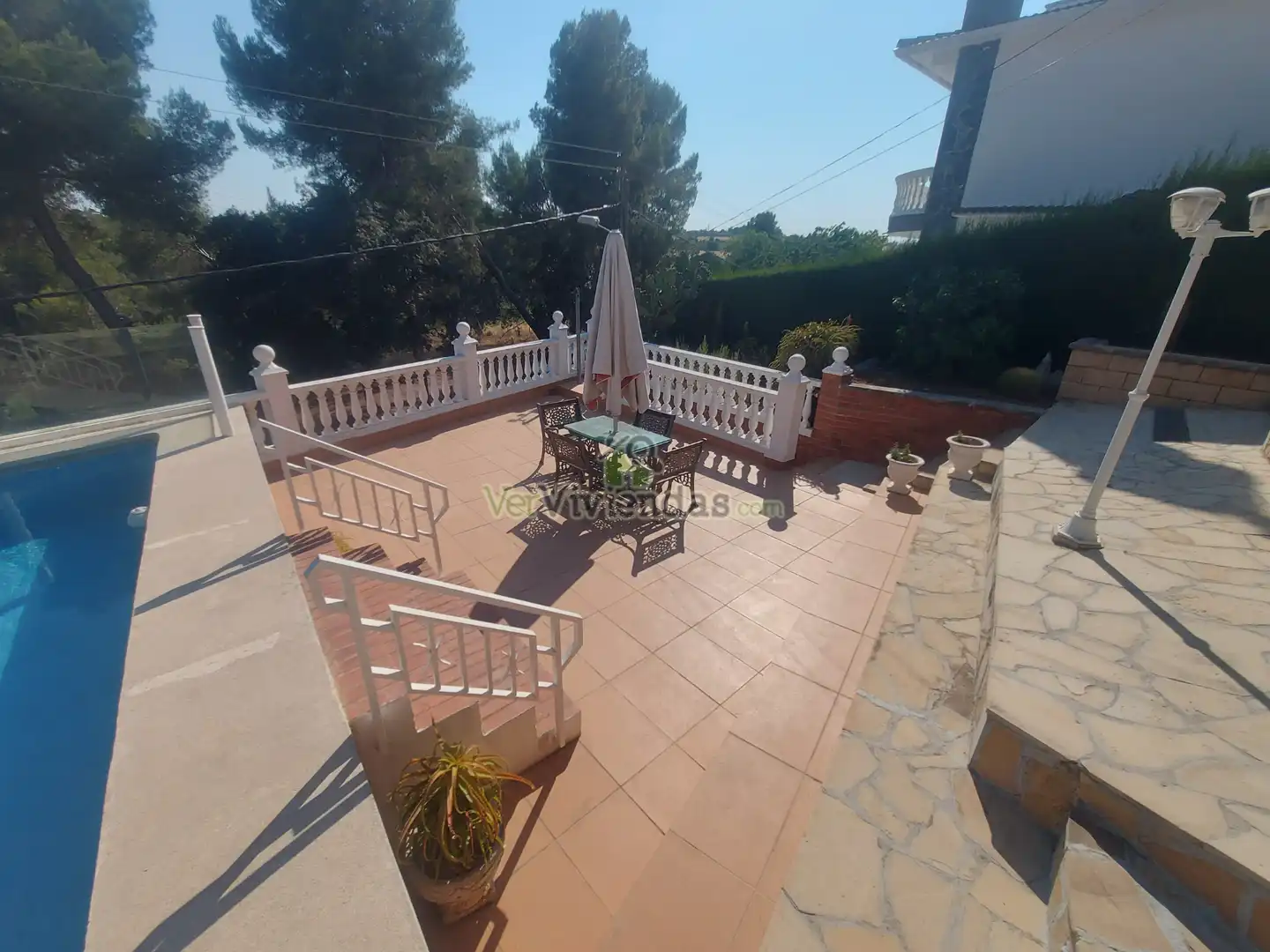 Terrassa de Casa o xalet en venda en Piera amb Calefacció, Jardí privat i Terrassa