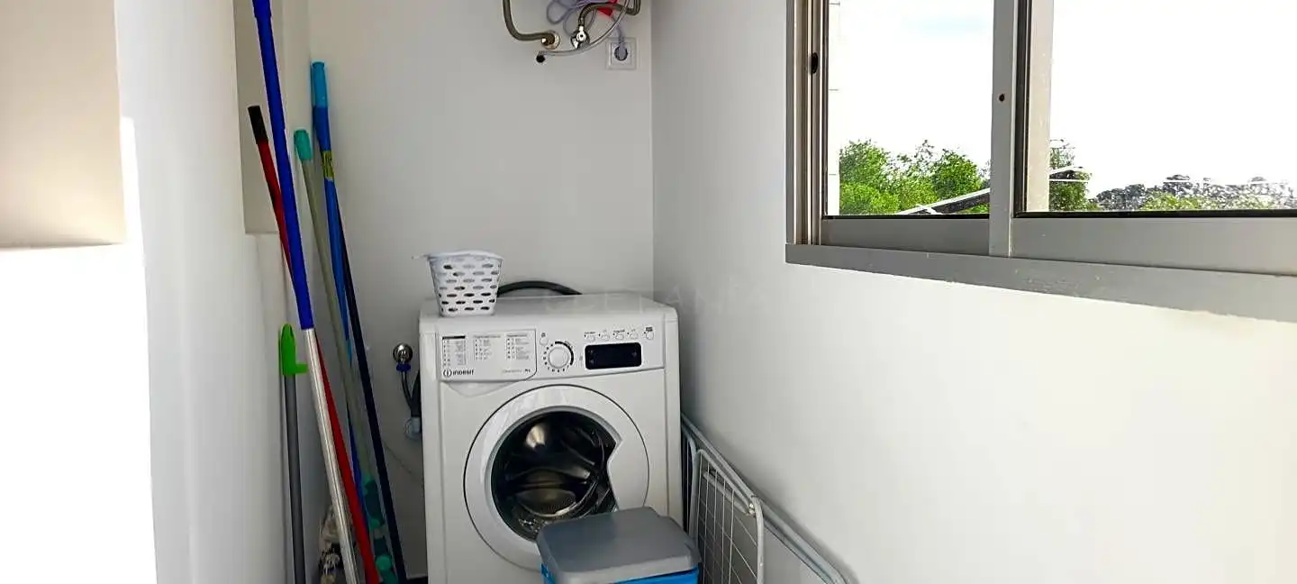 Balcony of Flat for rent in Moncada  with Air Conditioner, Parquet flooring and Furnished