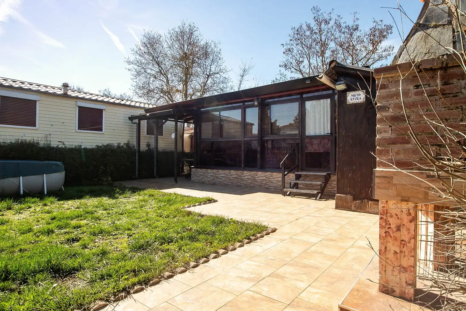 Terraza de Casa o chalet en venta en Mendigorria con Aire acondicionado, Calefacción y Jardín privado