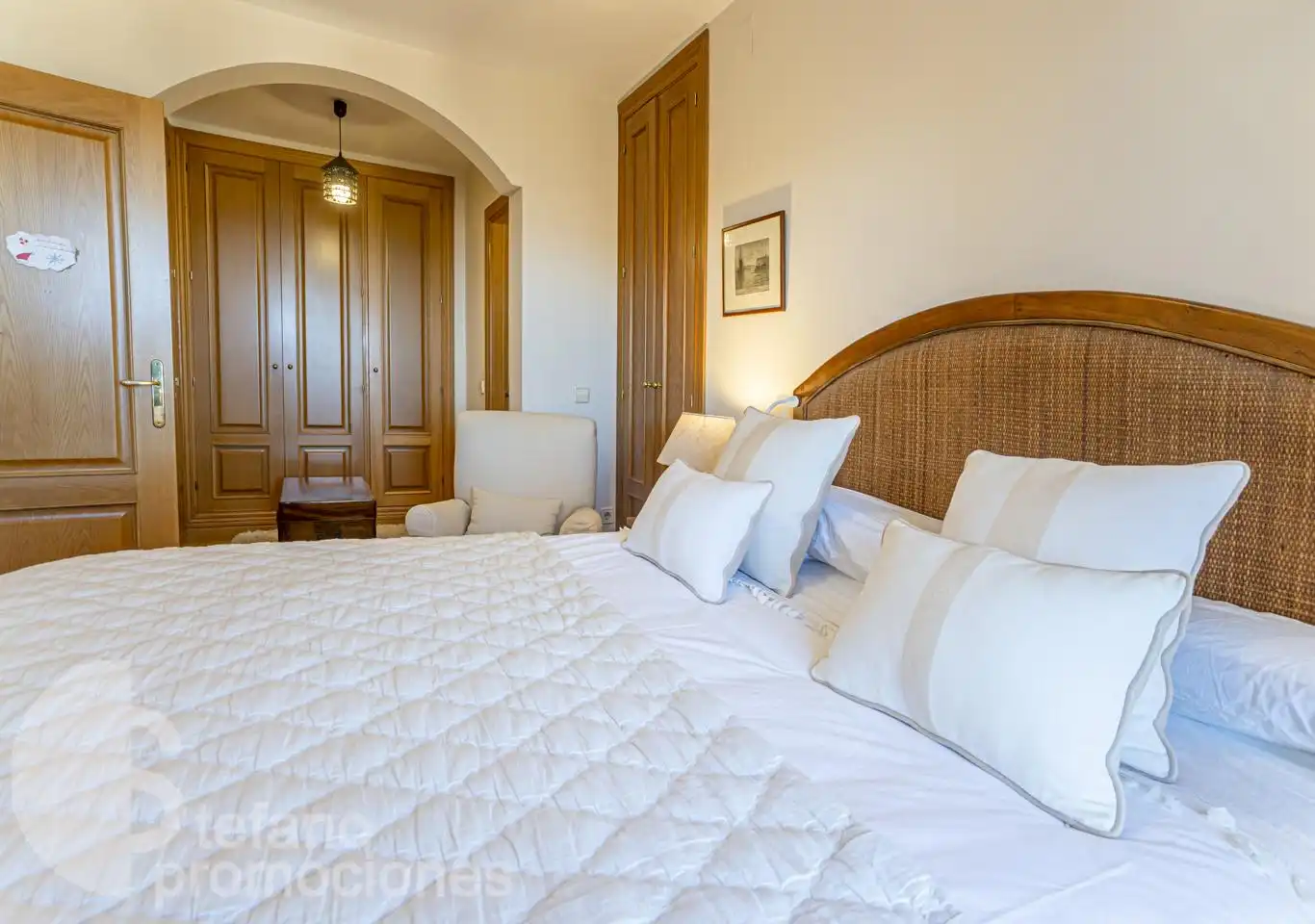 Habitación de Casa adosada en venta en Málaga con Aire acondicionado, Jardín privado y Parquet