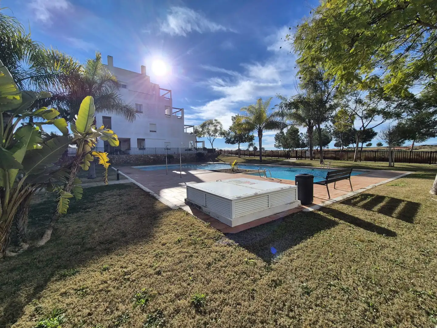 Piscina de Apartamento en venta en Alhama de Murcia con Aire acondicionado, Amueblado y Piscina comunitaria