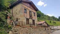 Vista exterior de Casa o xalet en venda en Mieres (Asturias) amb Calefacció, Terrassa i Traster