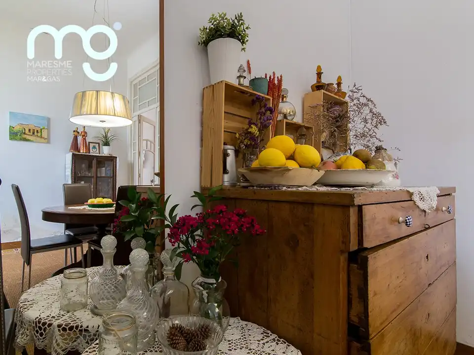 Esszimmer von Country house zum Verkauf in Vilassar de Mar mit Heizung, Privatgarten und Schwimmbad