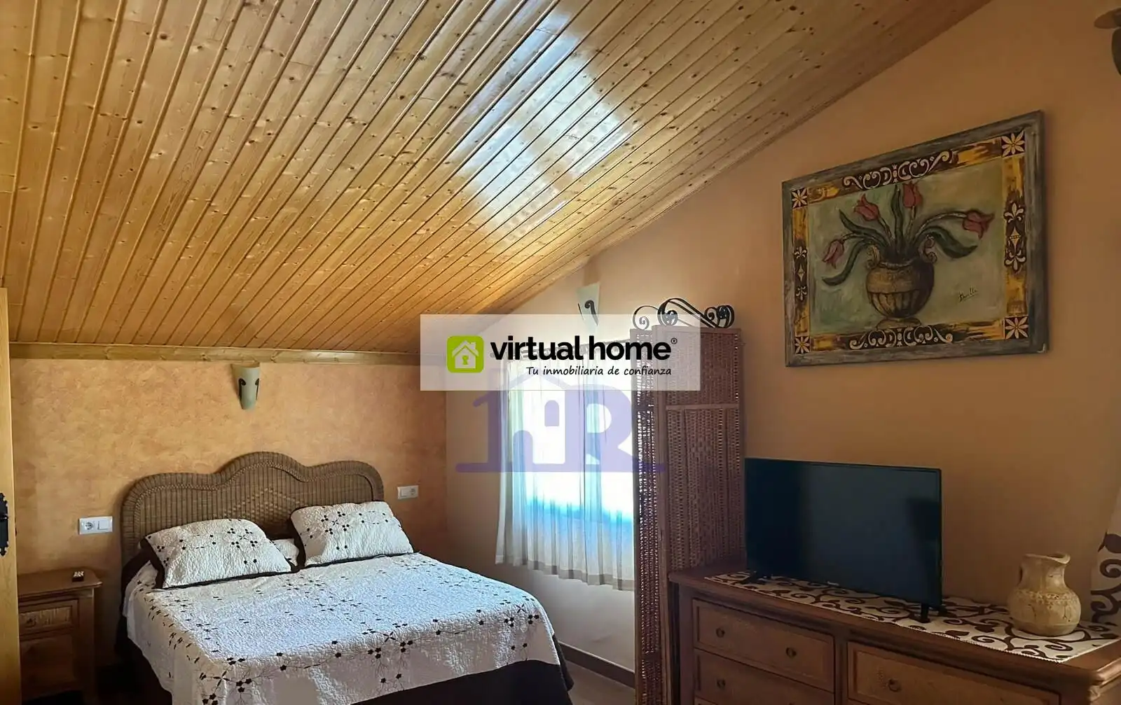 Habitación de Casa o chalet en venta en Cuenca con Aire acondicionado