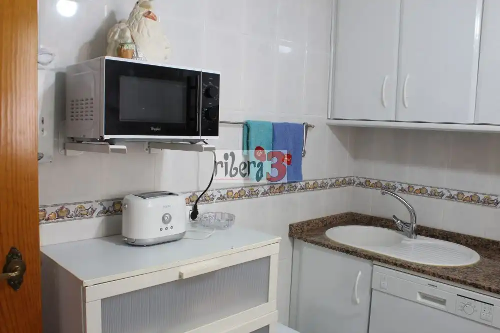 Cocina de Dúplex en venta en San Javier con Aire acondicionado, Terraza y Trastero