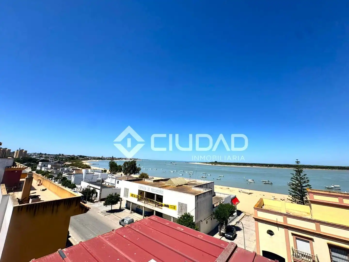 Vista exterior de Piso en venta en Sanlúcar de Barrameda con Aire acondicionado y Amueblado