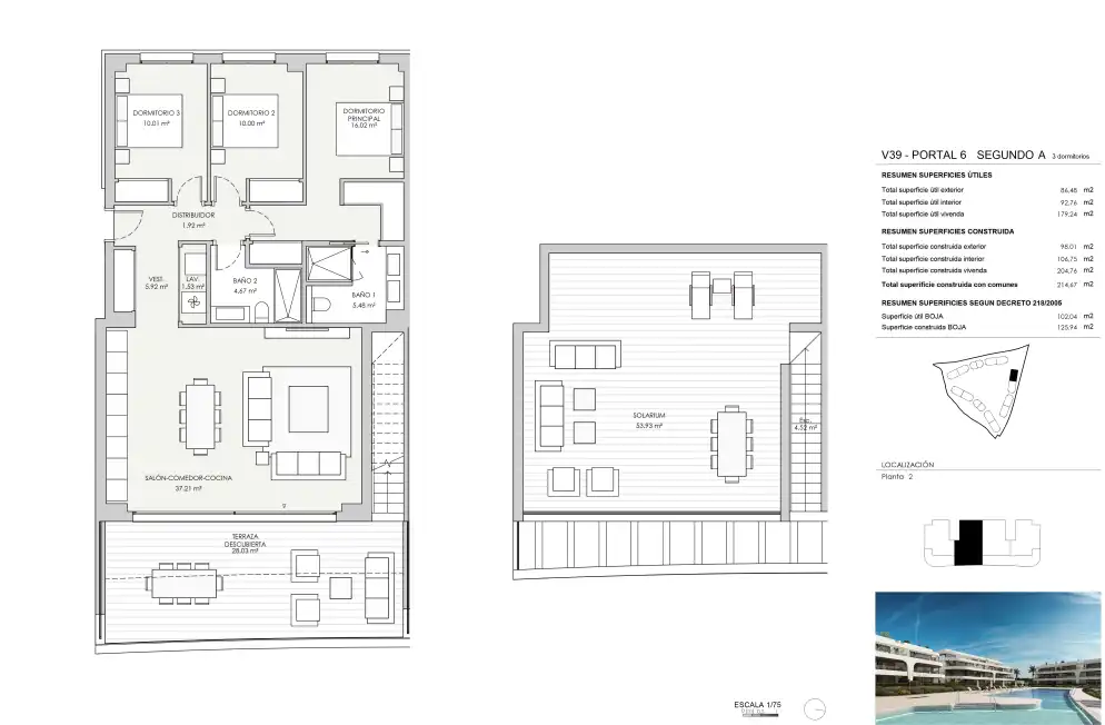 Ático con terraza en venta en Benamara - Atalaya, imagen 32