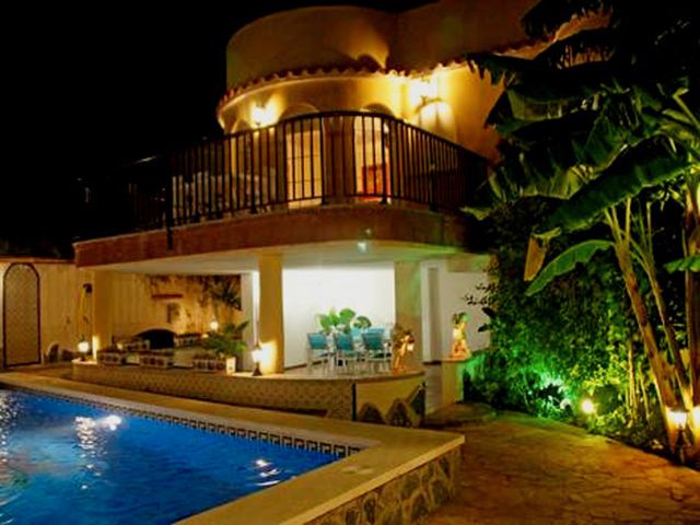 Garden of House or chalet to rent in Peñíscola / Peníscola  with Air Conditioner, Heating and Private garden