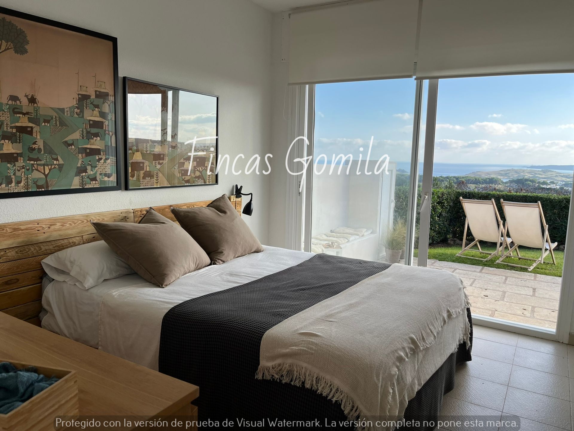 Bedroom of Apartments for sale in Es Mercadal  with Private garden, Terrace and Furnished