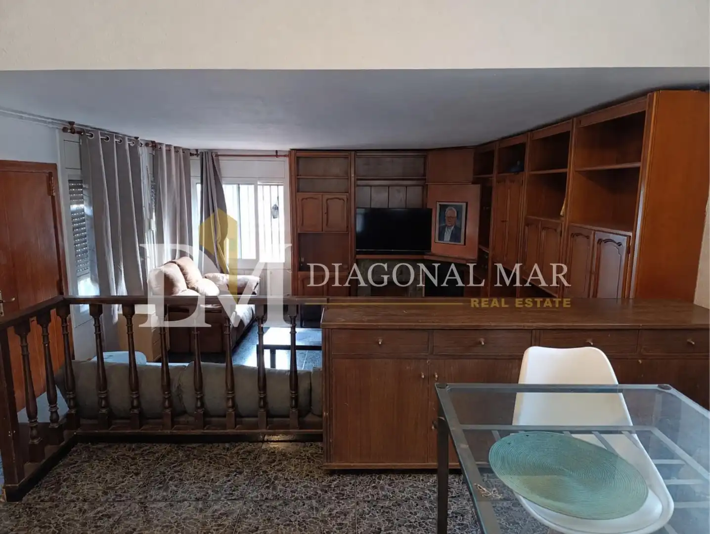 Sala d'estar de Casa o xalet en venda en Barcelona amb Aire condicionat, Calefacció i Terrassa