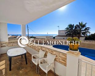 Exterior view of Flat for sale in Peñíscola / Peníscola  with Heating, Terrace and Swimming Pool