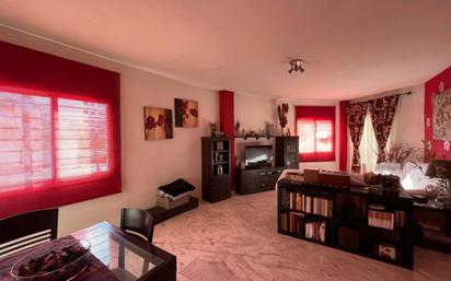 Living room of Flat for sale in Estepona  with Private garden, Terrace and Swimming Pool