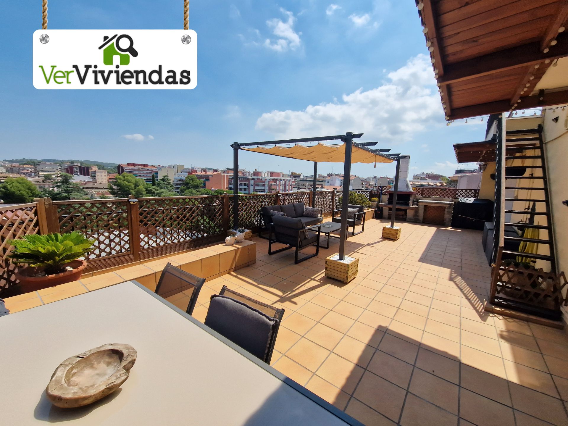 Terrassa de Àtic en venda en Rubí amb Aire condicionat, Calefacció i Parquet
