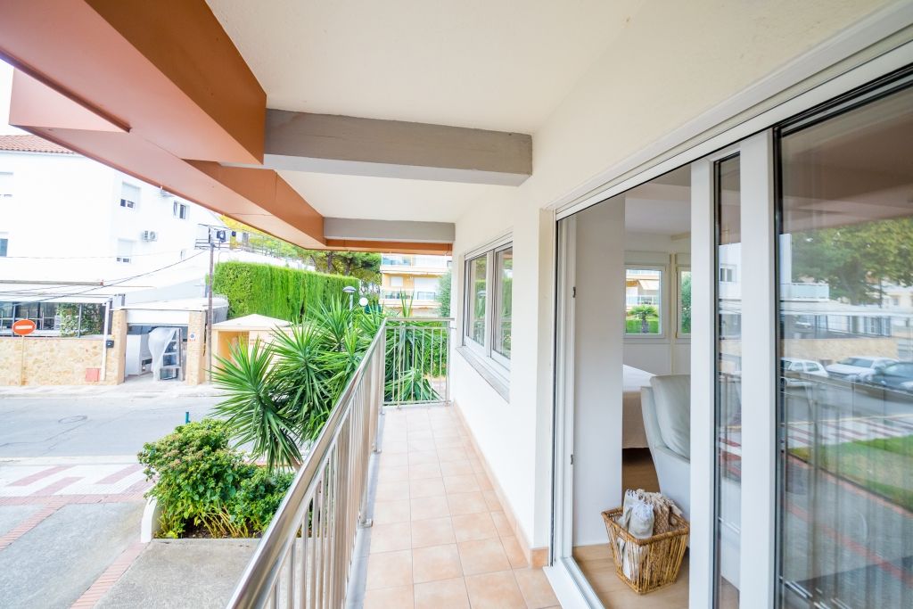 Terrassa de Apartament en venda en Castell d'Aro, Platja d'Aro i s'Agaró amb Aire condicionat, Moblat i Forn