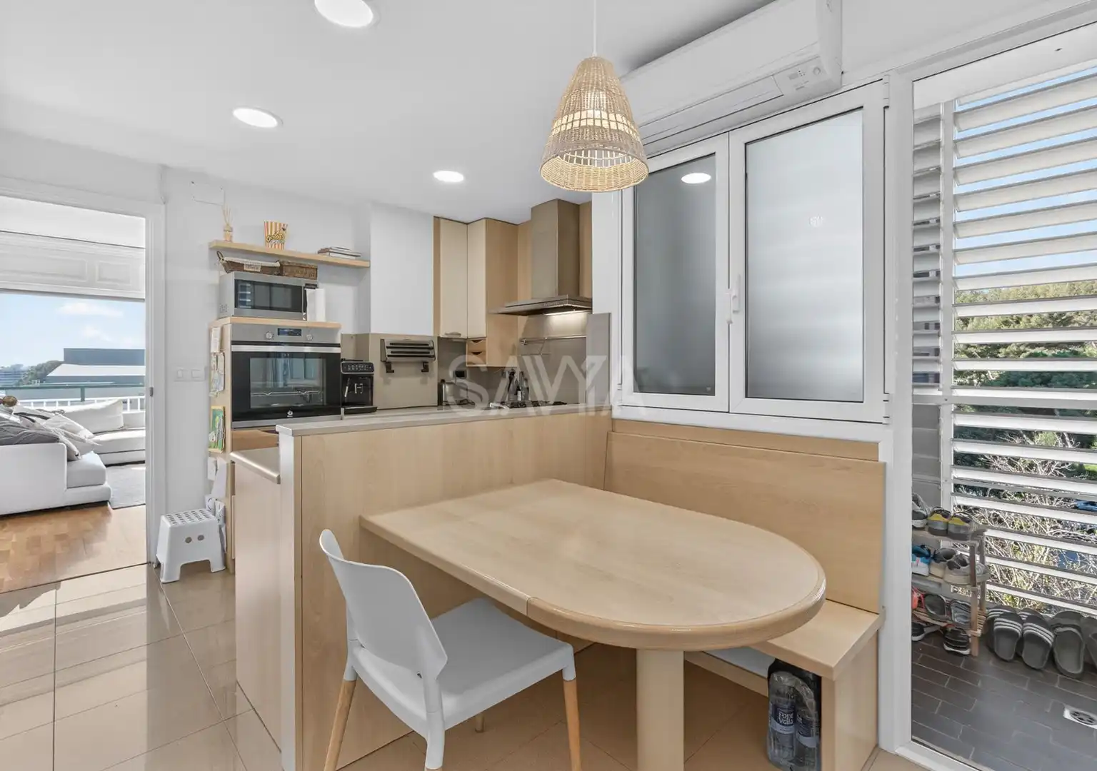 Cocina de Piso en venta en Barcelona con Aire acondicionado, Calefacción y Parquet