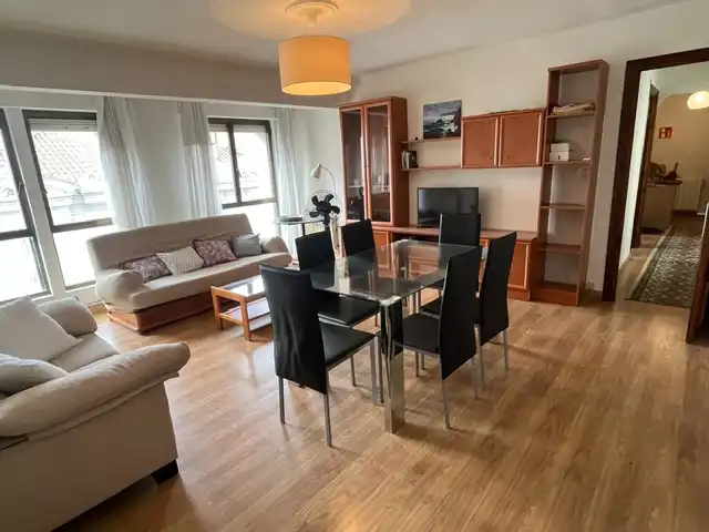 Living room of Flat for rent in Santander  with Heating, Furnished and Oven