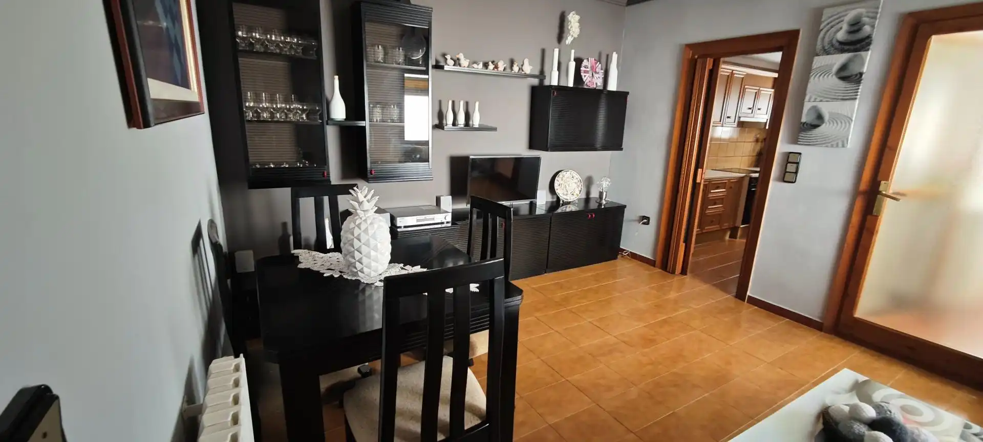 Sala d'estar de Casa adosada en venda en Riba-roja d'Ebre amb Aire condicionat, Calefacció i Terrassa