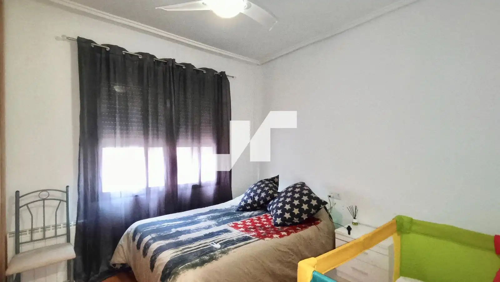 Bedroom of Flat for sale in Vila-real  with Air Conditioner and Furnished