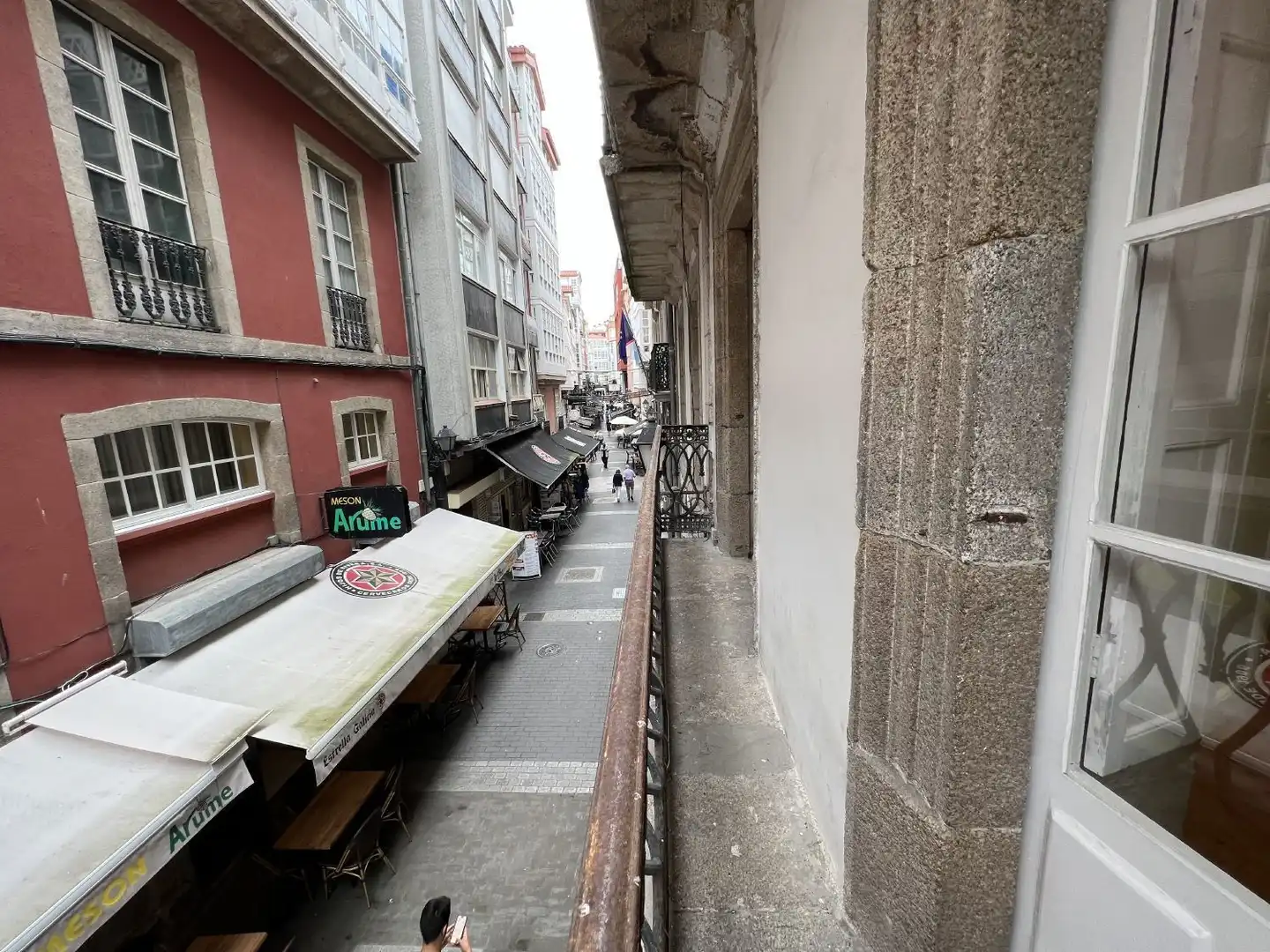 Terrassa de Pis de lloguer en A Coruña Capital  amb Calefacció i Moblat