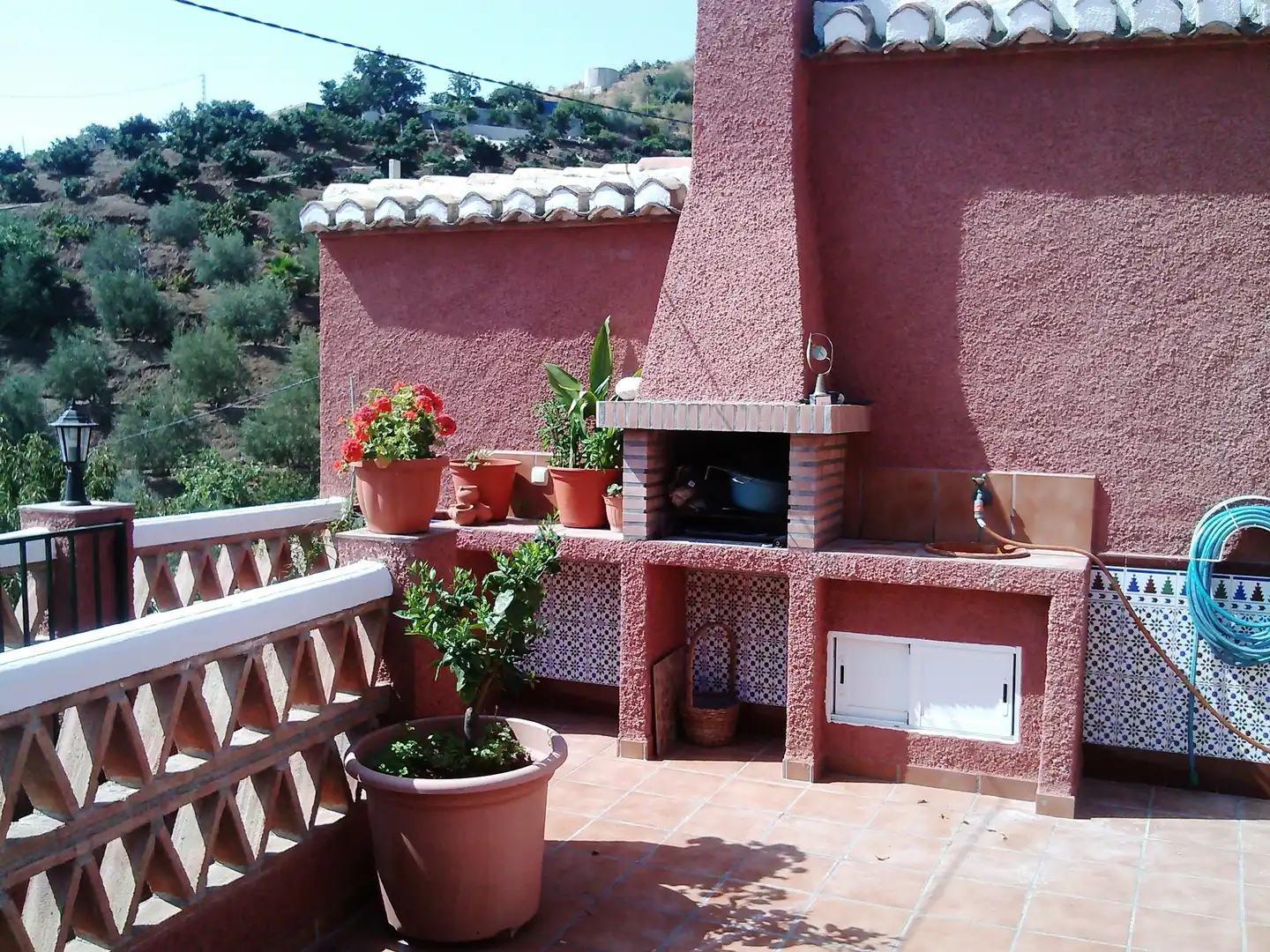 Terraza de Casa adosada en venta en Almuñécar con Aire acondicionado, Terraza y Piscina