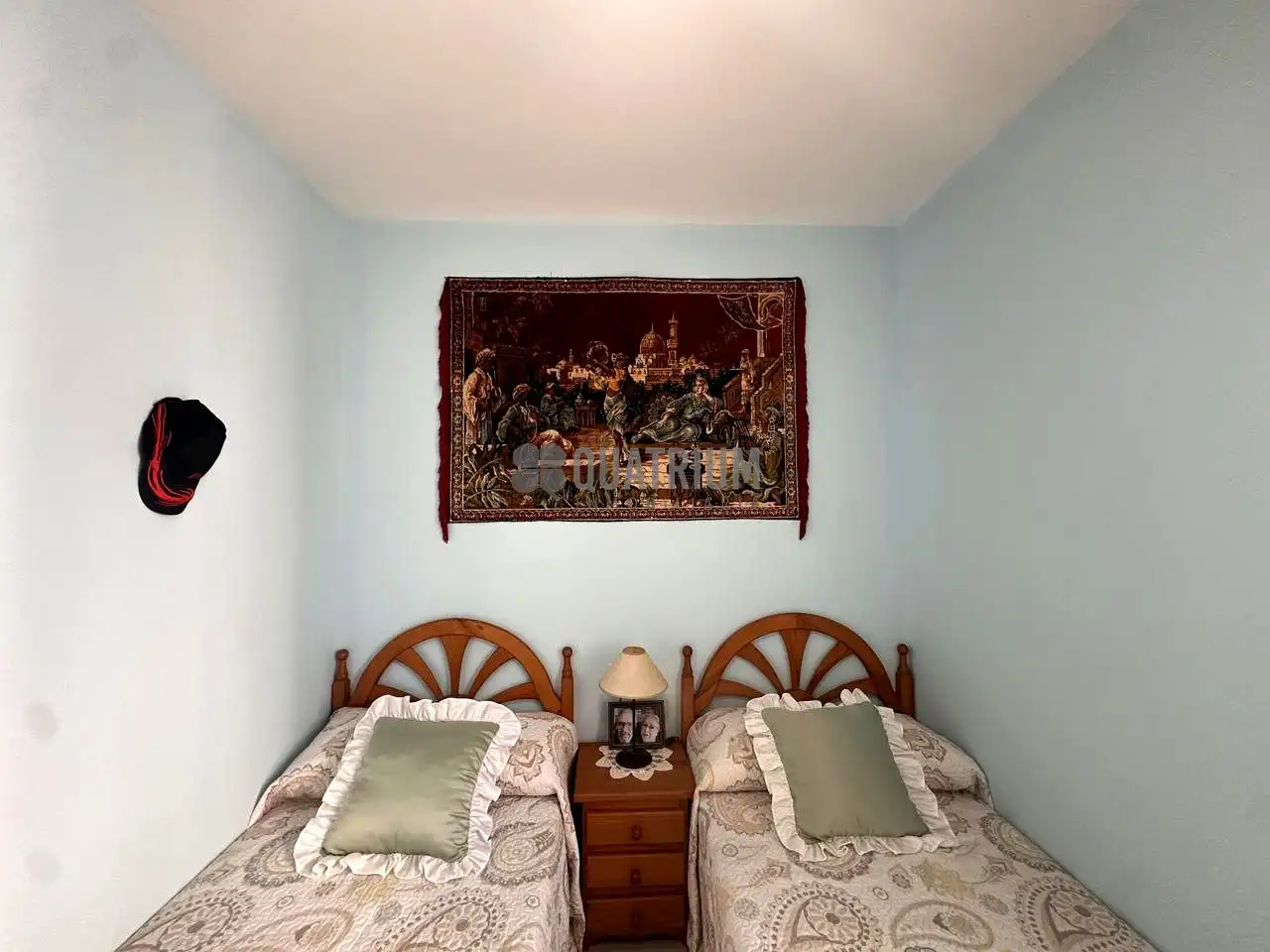 Bedroom of Flat for sale in A Estrada   with Terrace and Furnished