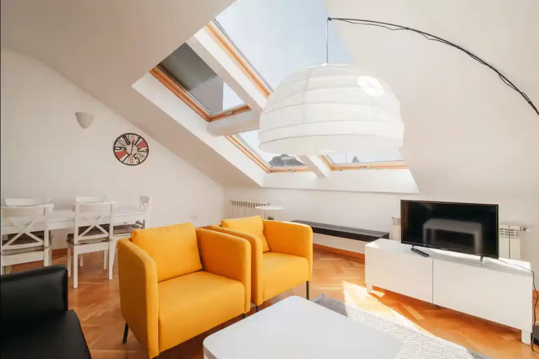 Penthouse mit Aufzug zur Miete in Calle de Daoiz, imagen 2